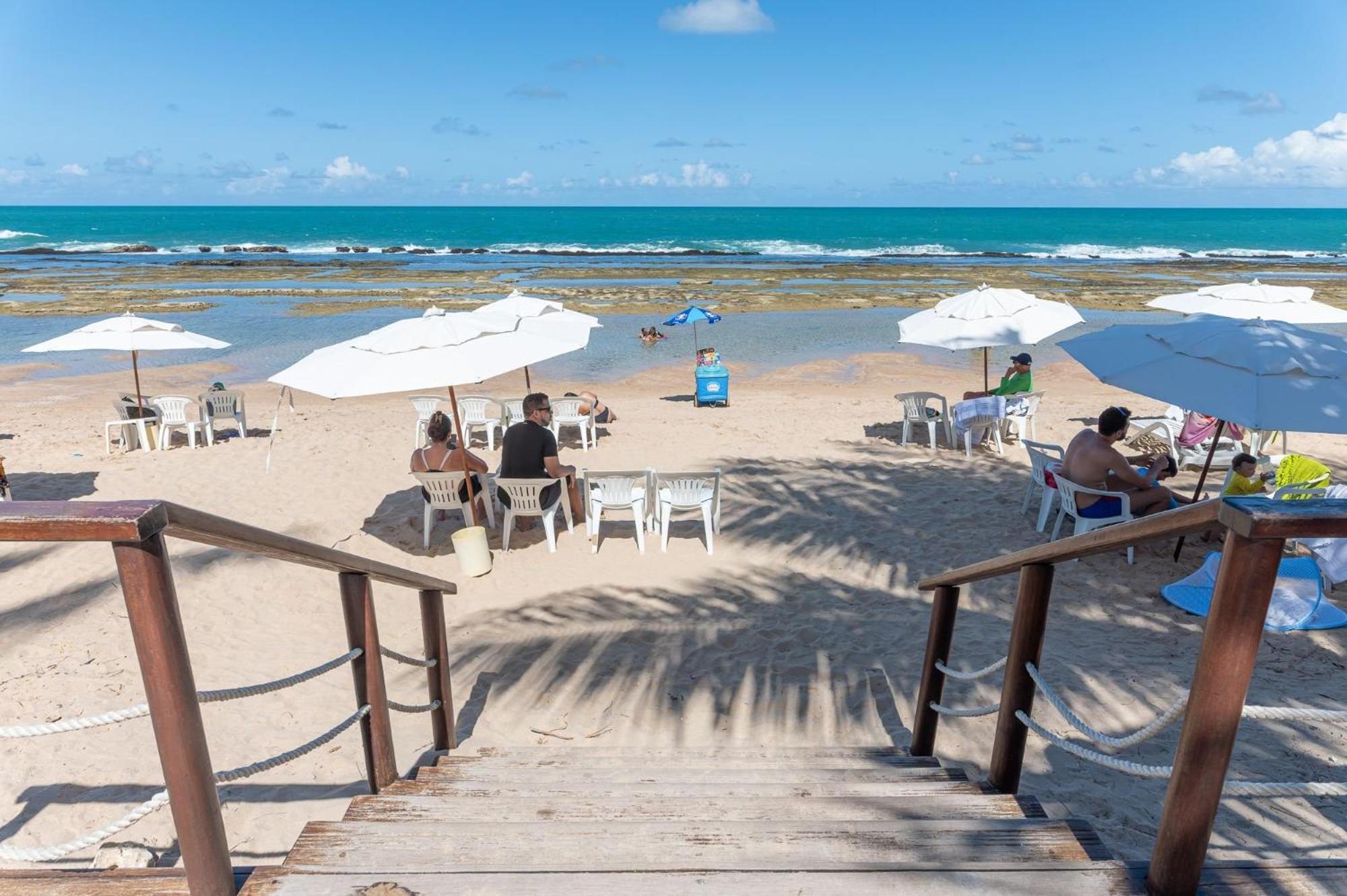 Marulhos Suites Resort Muro Alto Beira Mar Por Brevelar Pôrto das Galinhas 외부 사진